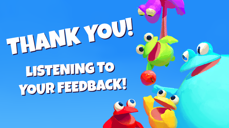 Frog Sqwad ???? - Thank you and We hear you!