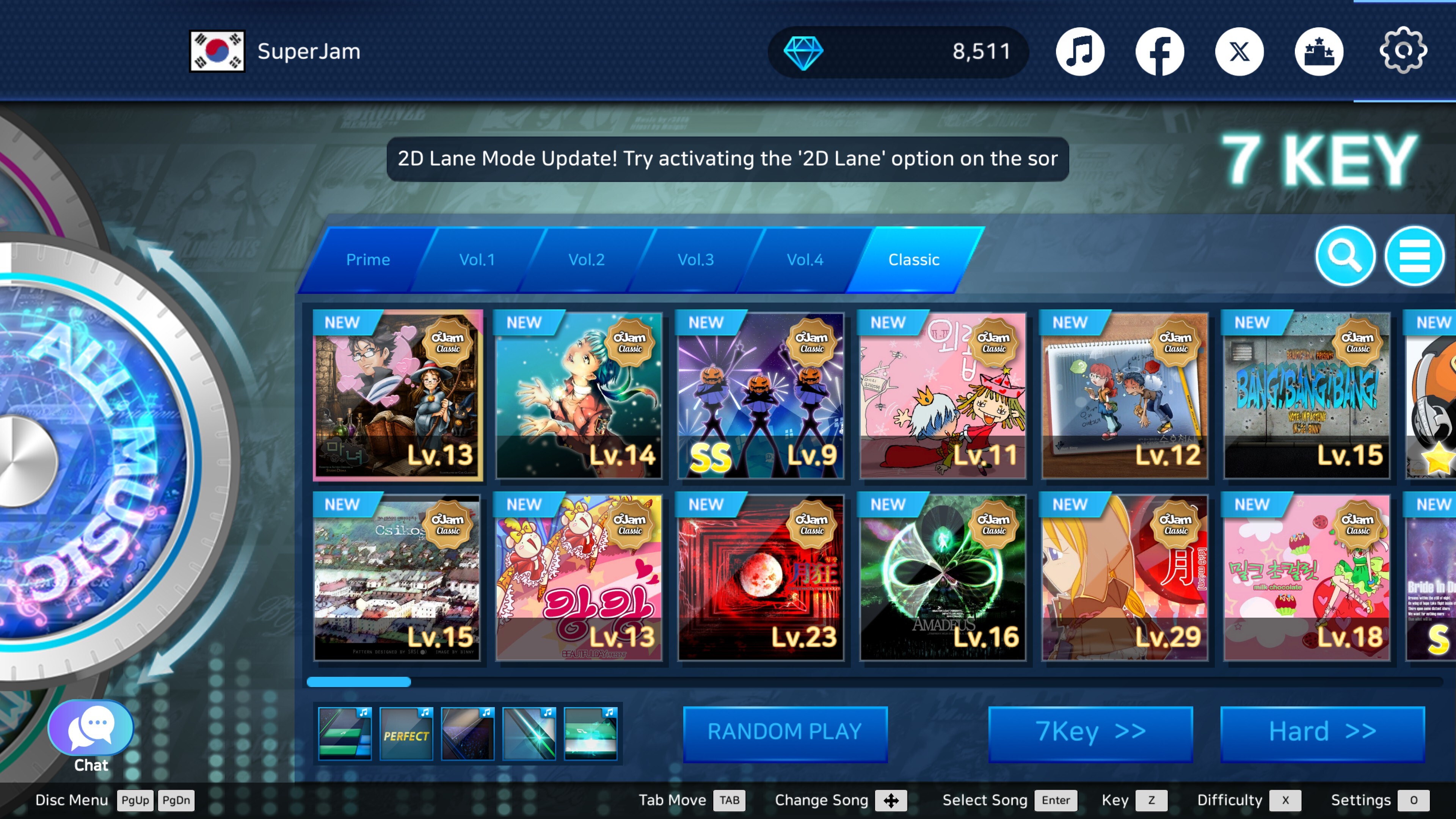 'O2Jam : The Beginning' ver. 0.19 Update Notice (Server Maintenance ...