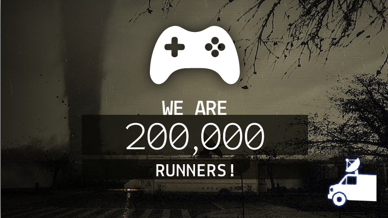 200K RUNNERS!!