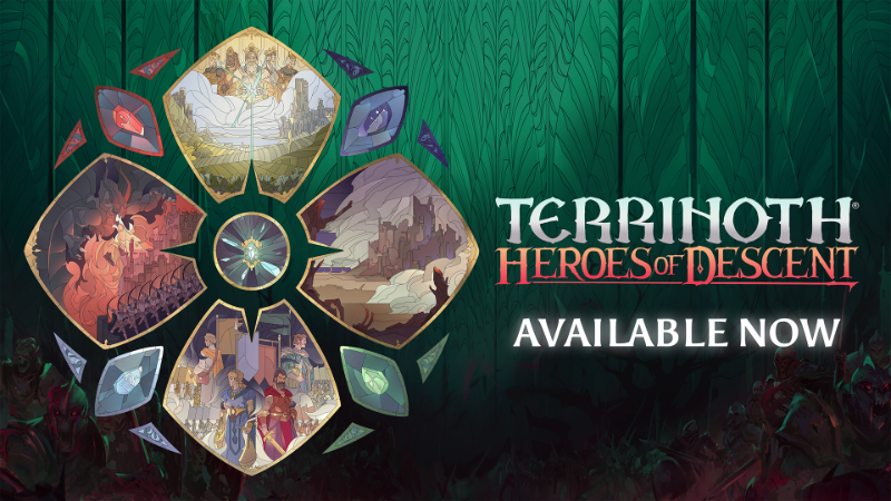 Terrinoth®: Heroes of Descent is available now!