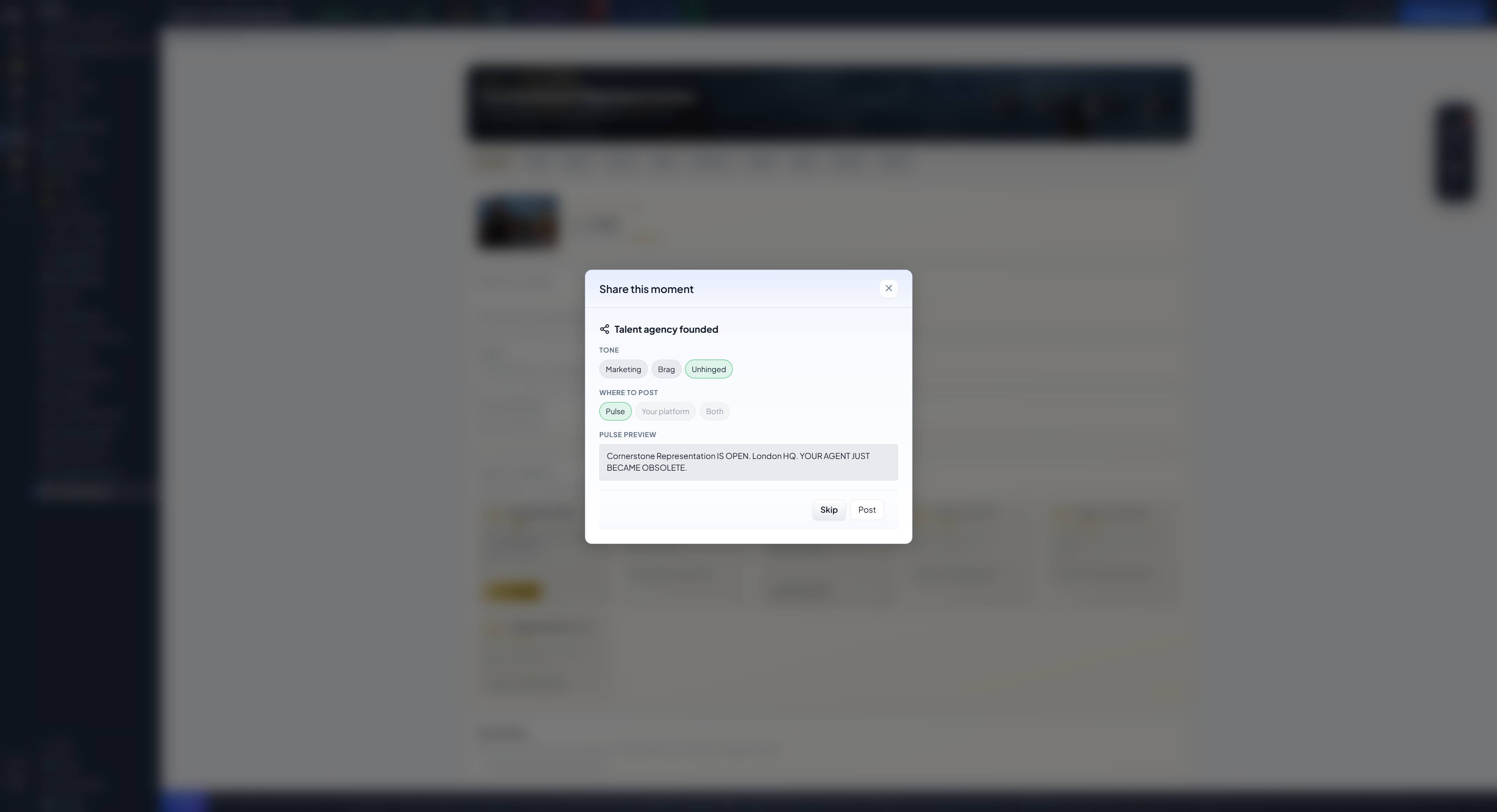 Steam post image
