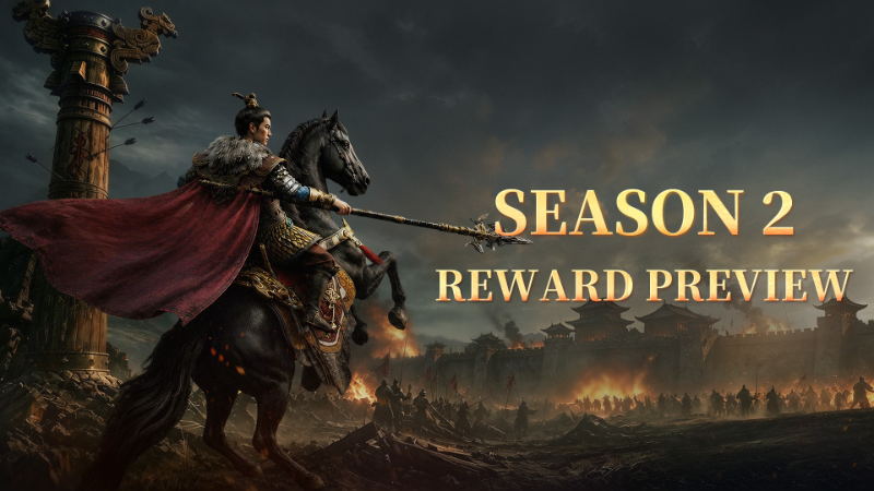 Myth of Empires: Throne Season 1 Reward Details & Season 2 Reward Preview