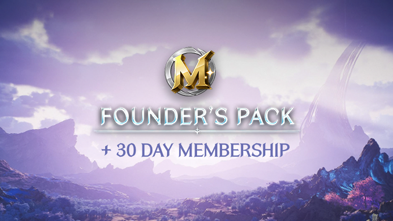 30-Day Membership Added to Founder's Packs