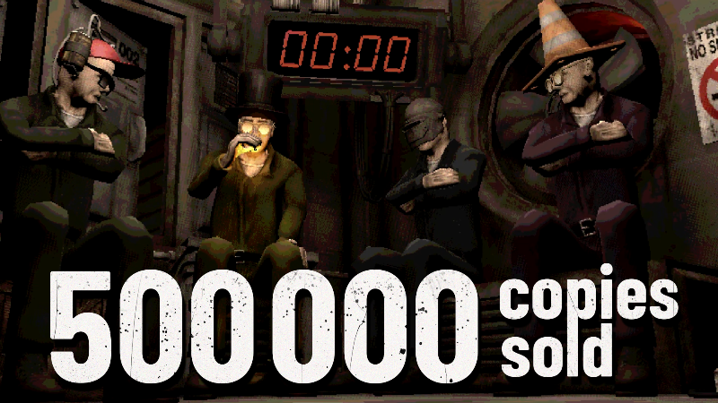 Machine Party Crosses 500,000 Copies Sold on PC