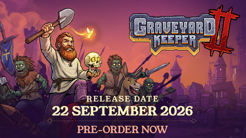 Graveyard Keeper 2 is Launching on 22 September!