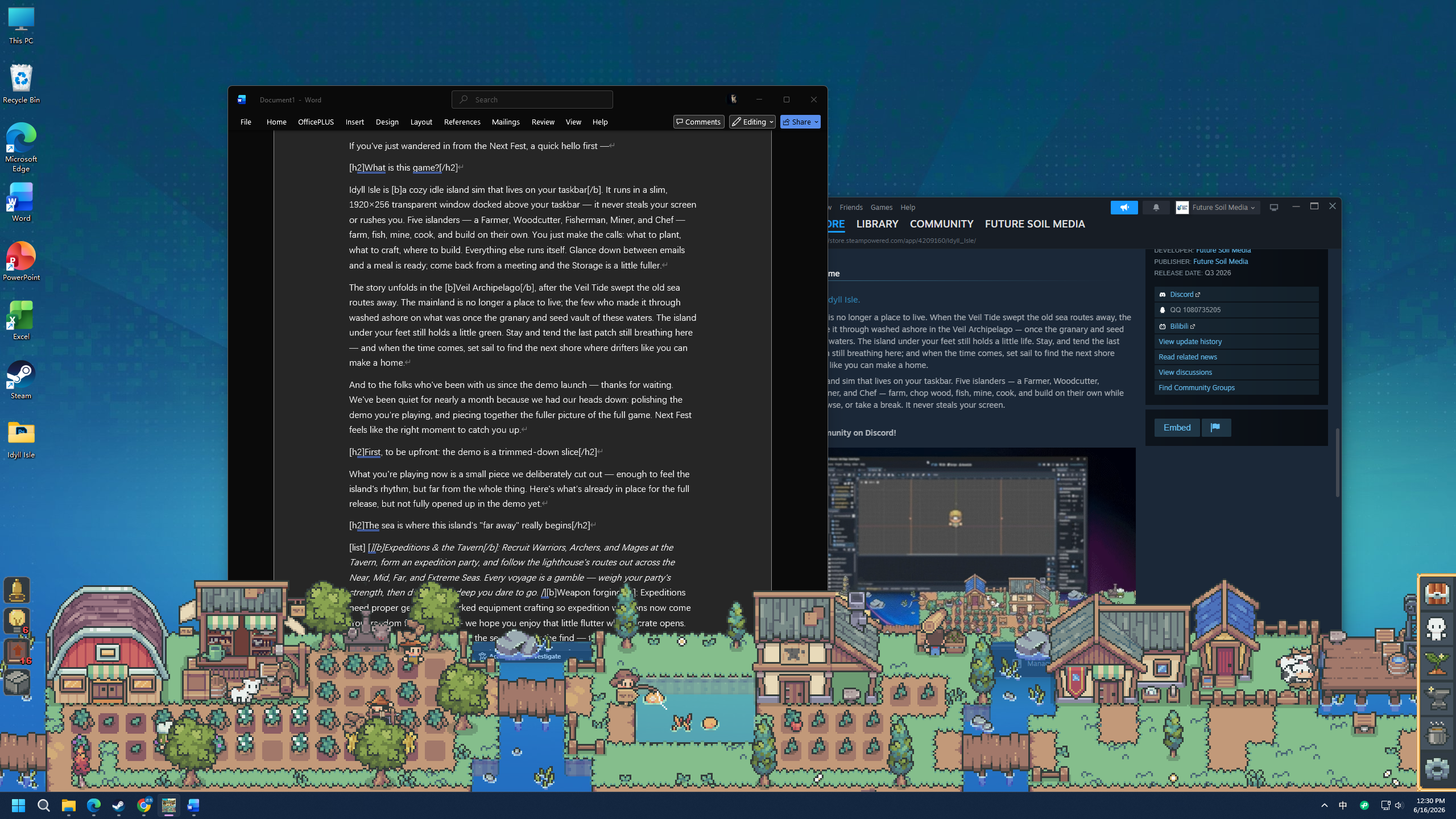 Steam post image