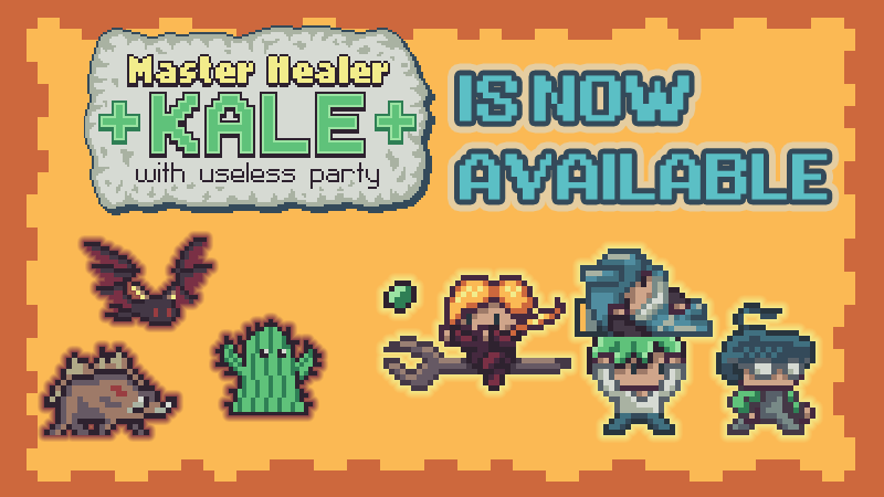 Master Healer Kale is ready for action!