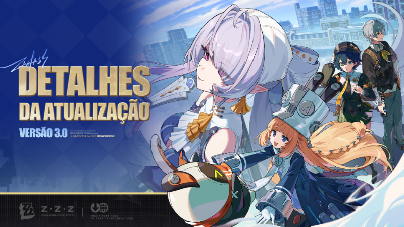 Anúncio de atualização da Versão 3.0 "Confissões Sonâmbulas"