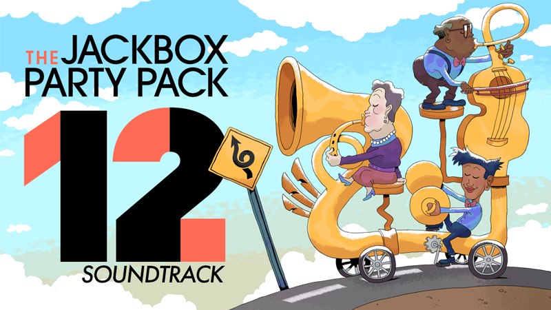 Listen to the soundtrack to The Jackbox Party Pack 12 today!