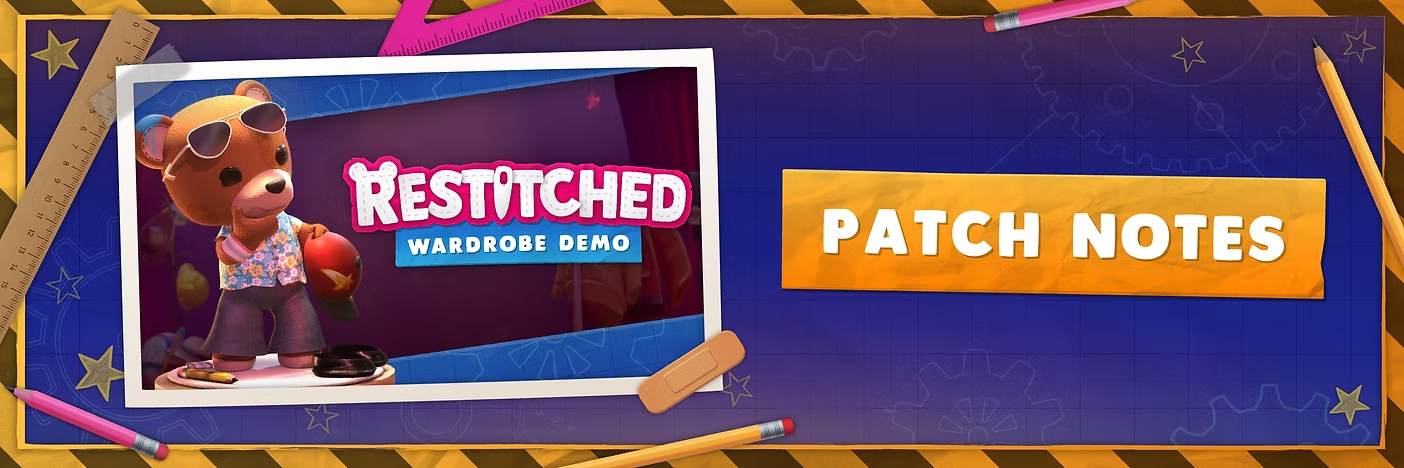Restitched Restitched: Wardrobe Demo | v1.3 Patch Notes · Restitched: Wardrobe ...