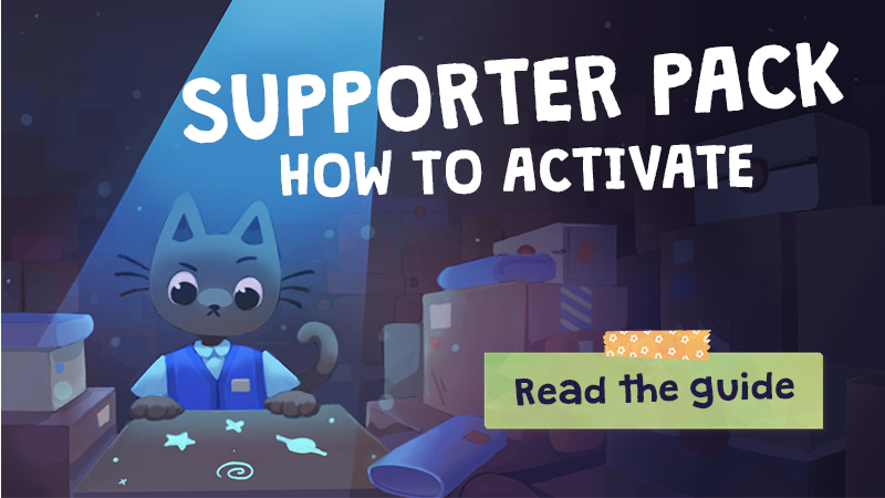 Check that your Supporter Pack DLC is enabled
