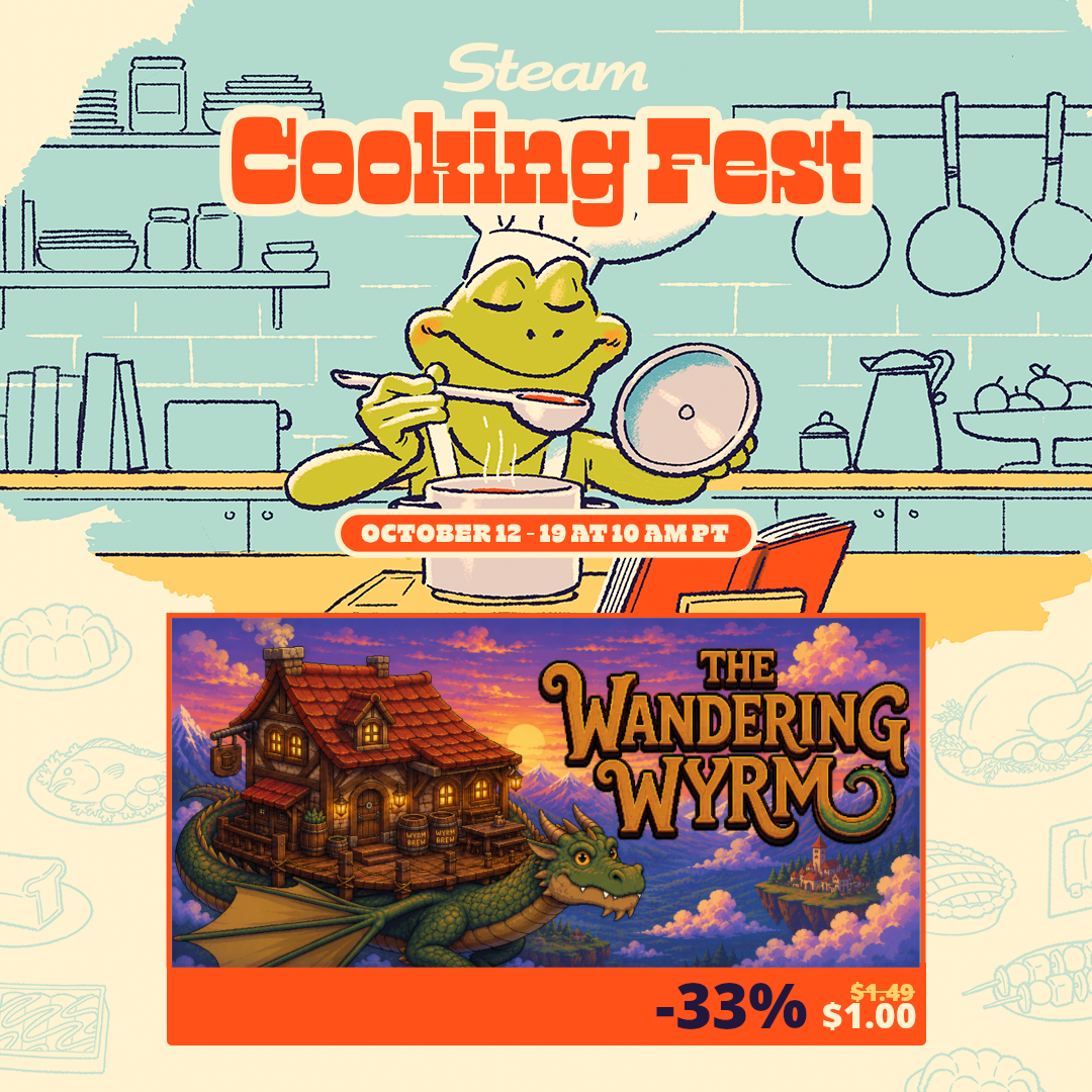 The Cooking Update - Cooking Fest 2026 · The Wandering Wyrm update for ...