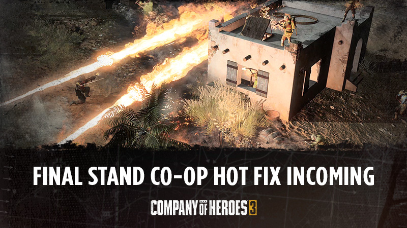 Final Stand Co-Op Hot Fix Incoming