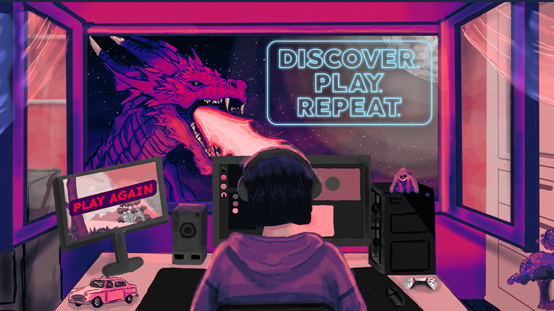 Dear Villagers Launches Discover. Play. Repeat. Steam Event
