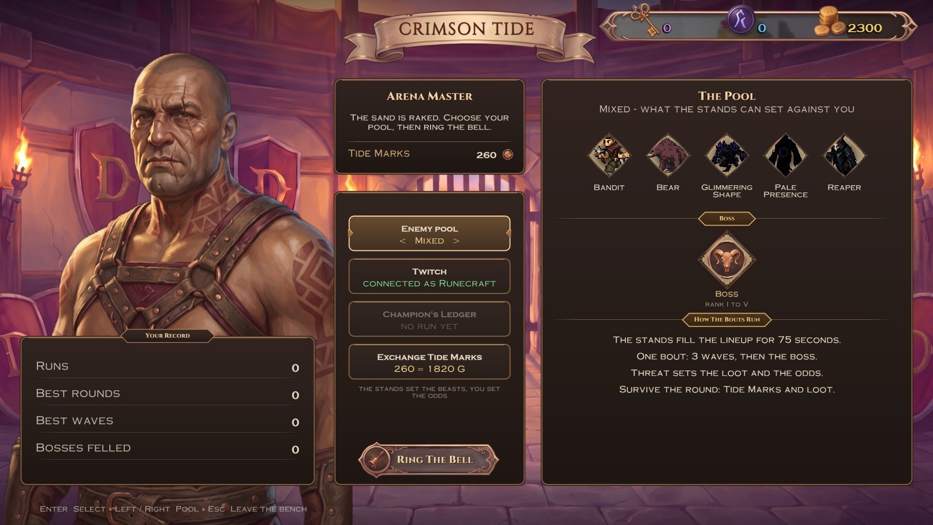 NEWS - NOSTRA : The Crimson Tide : Mode arène 2 NOSTRA - The Crimson Tide