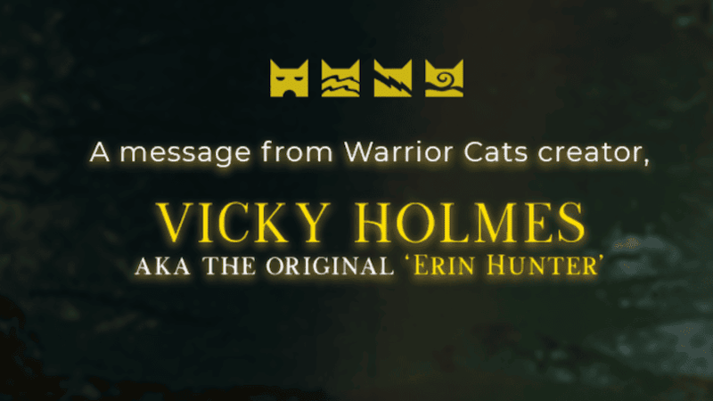 A Letter From Vicky Holmes - The Original 'Erin Hunter'