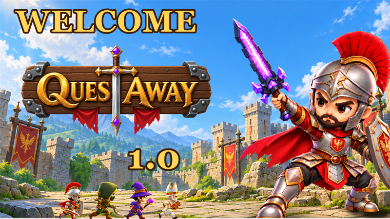 独立放置 RPG《QuestAway》1.0 正式版登陆 Steam 独立放置 RPG《QuestAway》1.0 正式版登陆 Steam