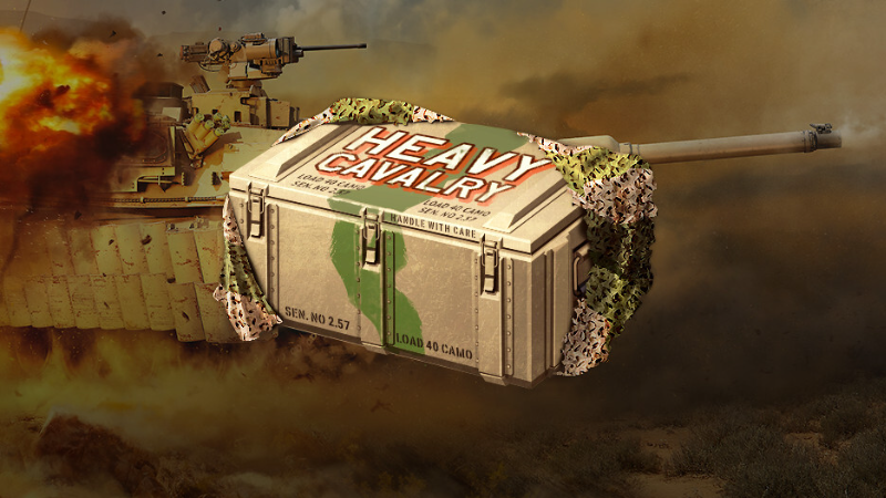 40 New User-Created Camouflages in the Heavy Cavalry Trophy!