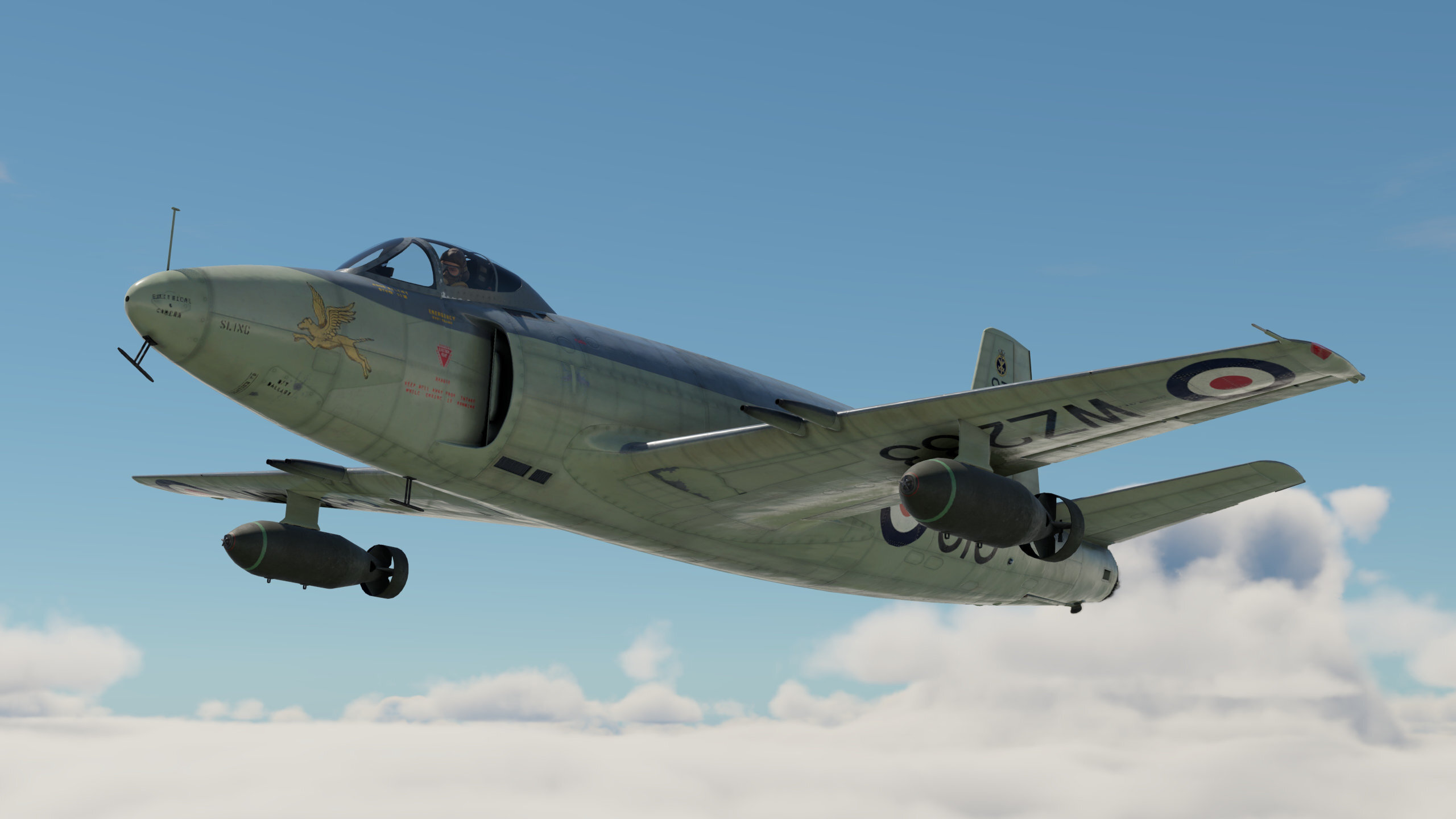 Attacker FB.2 ground view