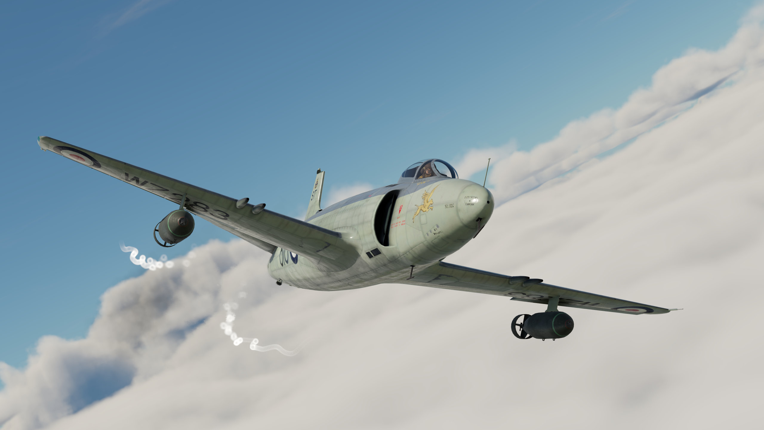 Attacker FB.2 flight