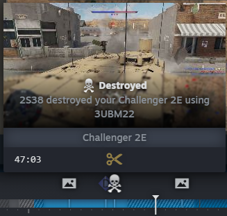 Destroyed player icon