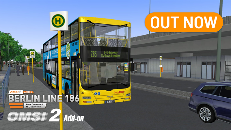 OMSI 2 Add-On Berlin Line 186 | OUT NOW!