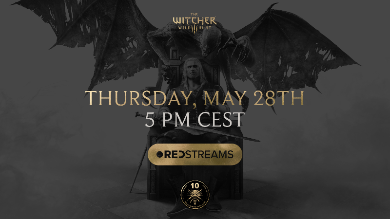REDstreams: стрим к 10-летию The Witcher 3: Blood and Wine уже скоро! REDstreams: стрим к 10-летию The Witcher 3: Blood and Wine уже скоро!