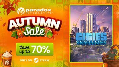 Steamで70% OFF：Cities: Skylines