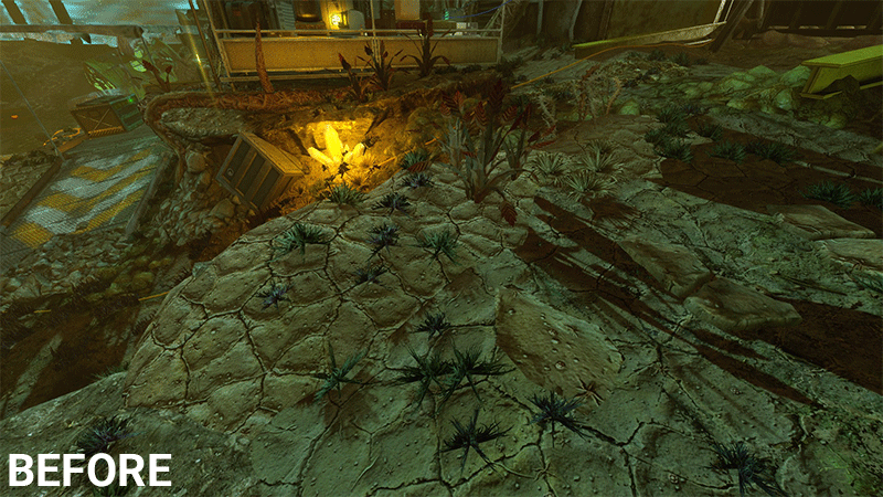 Демонстрация освещения из Blue Shift