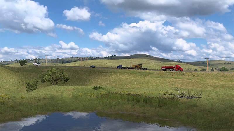 Пастбищные ландшафты и леса Южной Дакоты