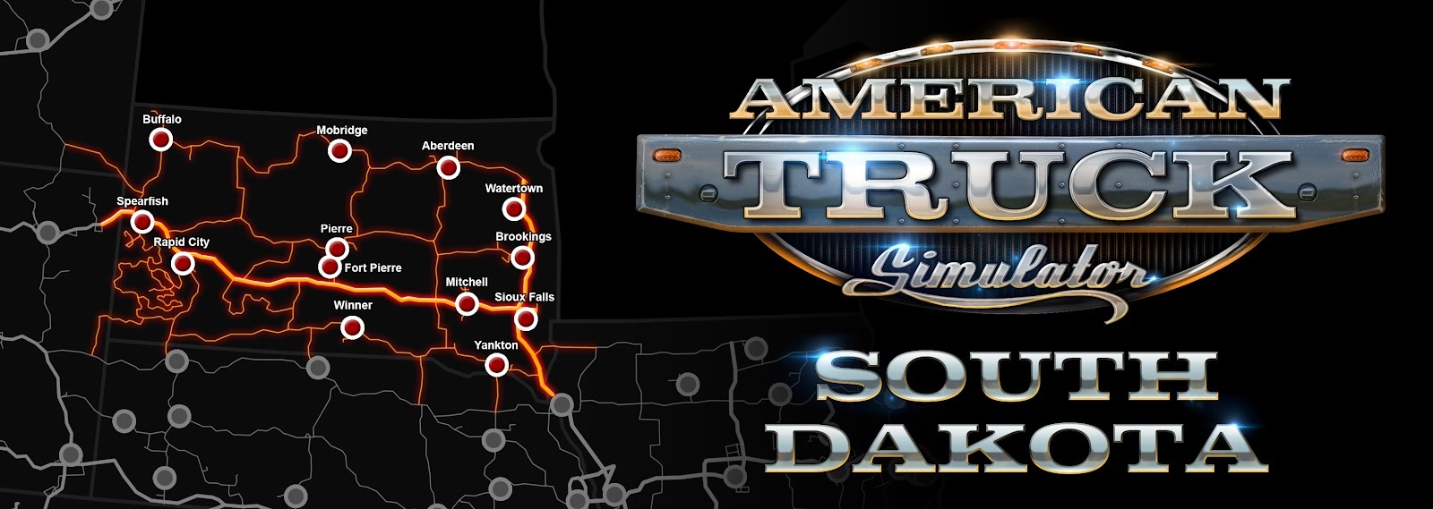 South Dakota DLC Full Map
