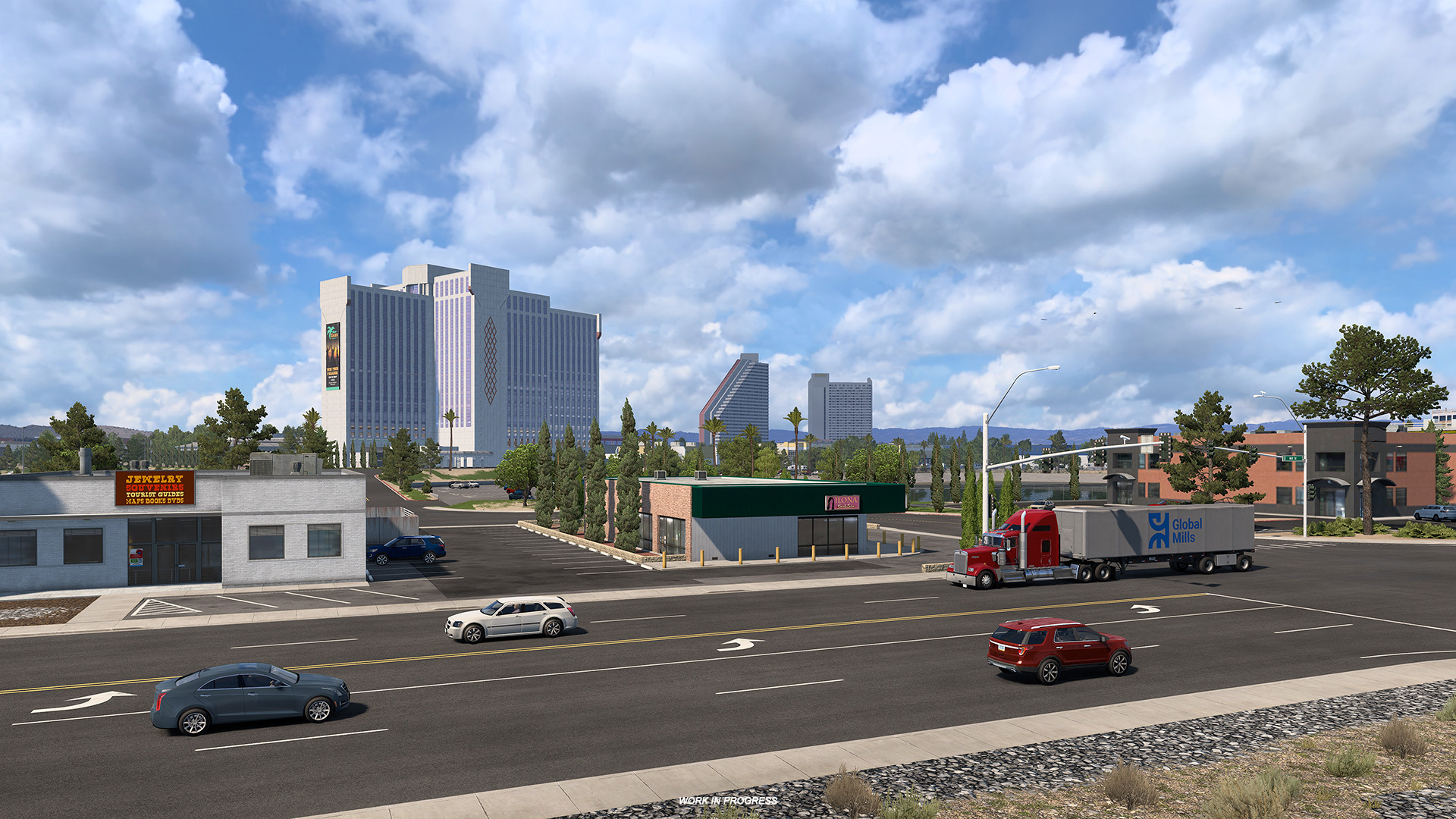 Reno in American Truck Simulator Nevada Rework