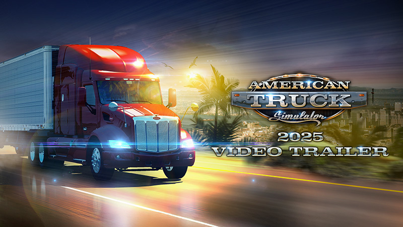 Трейлер к игре American Truck Simulator: 2025