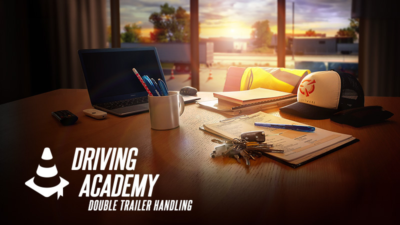 Обновление 1.58: Академия вождения — Управление двойными прицепами Обновление 1.58: Академия вождения — Управление двойными прицепами