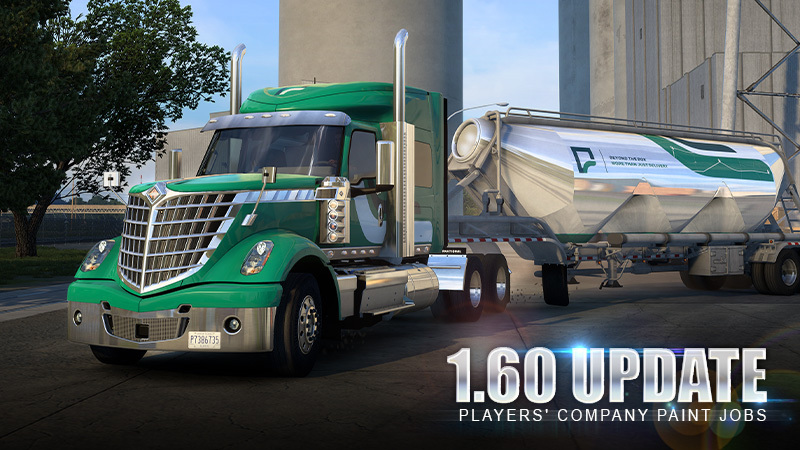 ATS 1.60: Покрасочные работы для компаний игроков