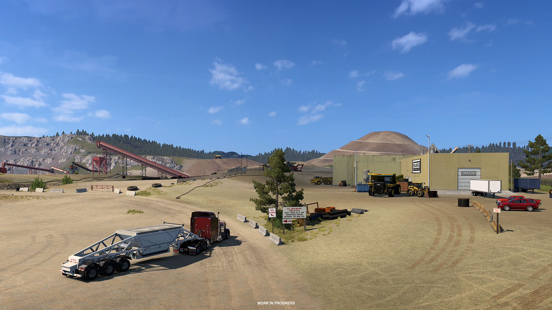 Quarry scenery