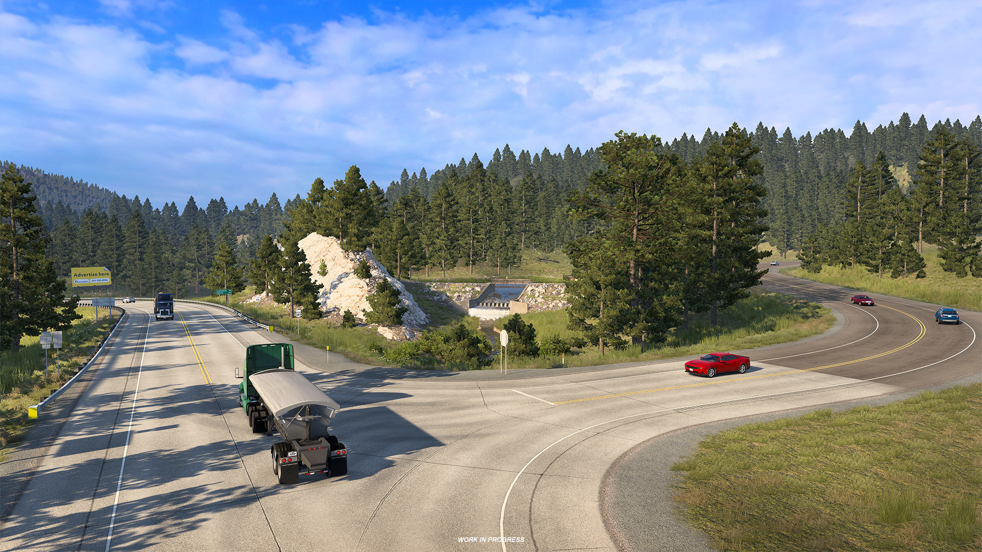 Pactola Lake overlooks in ATS