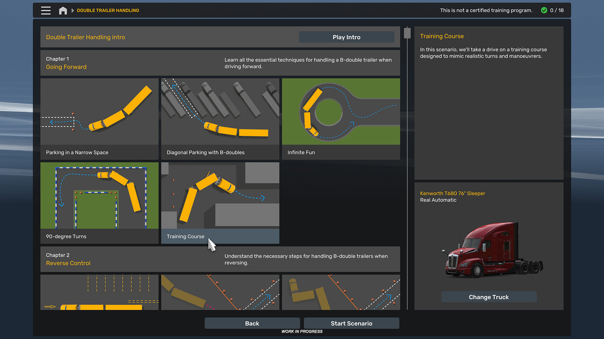 Realistic Trucking Scenarios