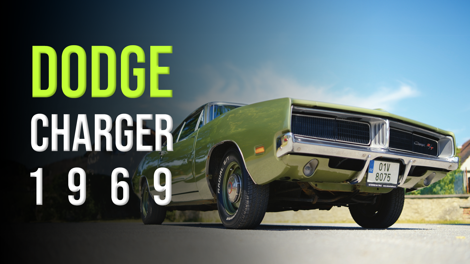 Dodge Charger 1969 at Veteráni na Truc