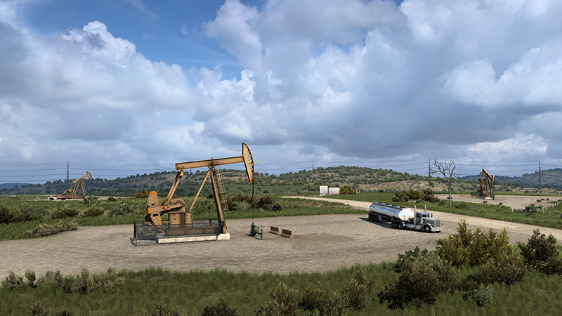 American Truck Simulator - Texas - Oil Fields and Chemical Plants ...