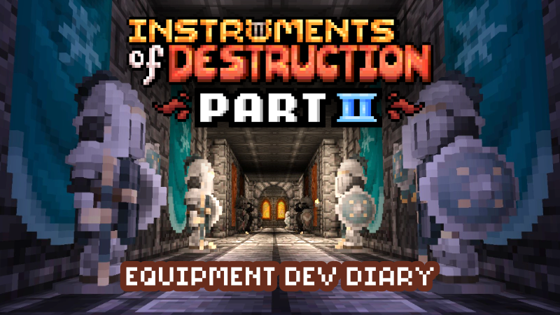A bigger arsenal is on its way in the next big Barony update!