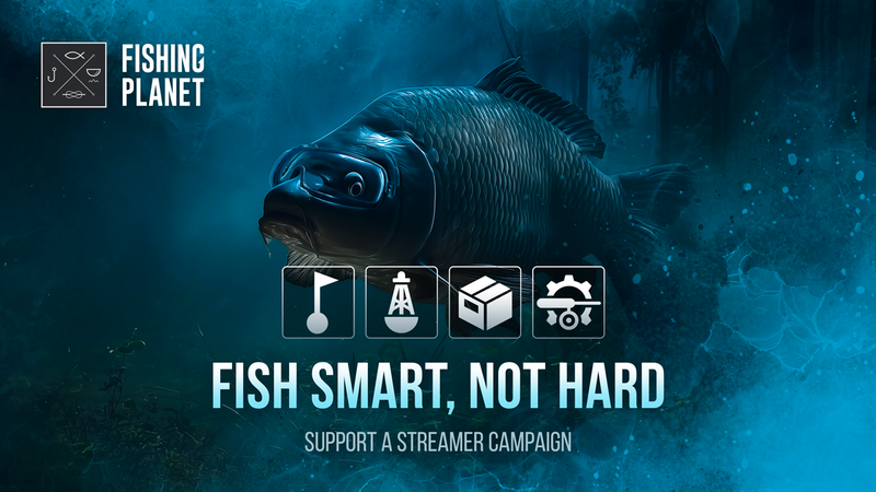 R Fish Smart Fishing Planet - Fish Smart, Not Hard - Support a Streamer Campaign ...
