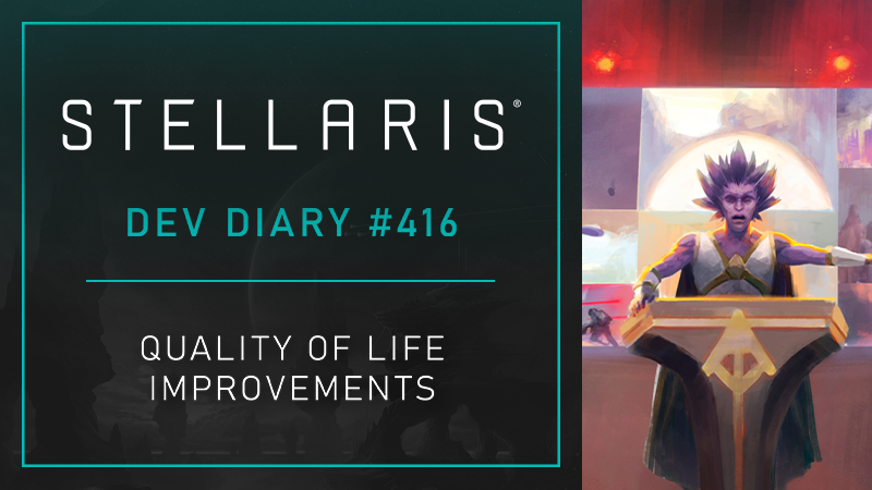 Stellaris Dev Diary #416 - Quality of Life Improvements