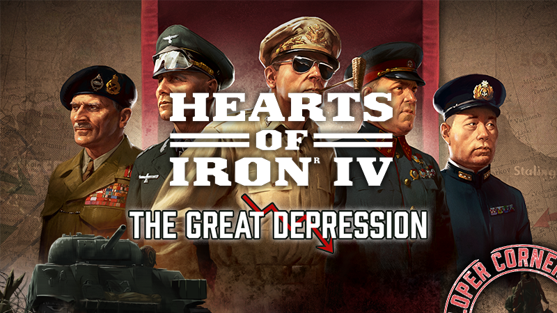 Дневник разработчиков HOI IV: Великая депрессия Дневник разработчиков HOI IV: Великая депрессия