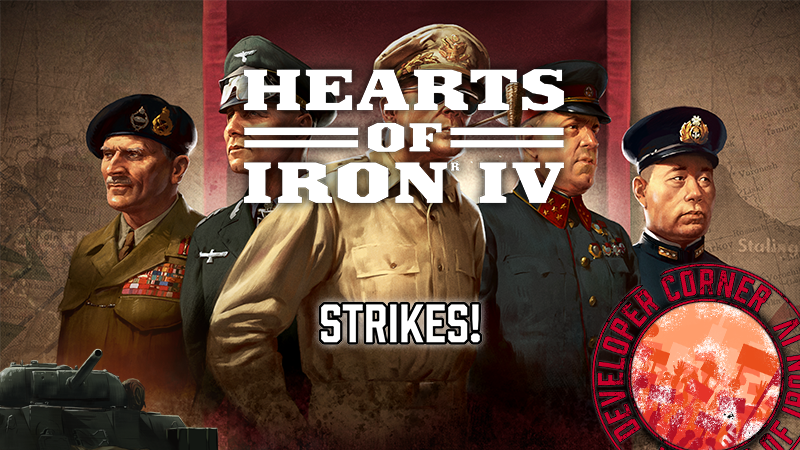 HOI IV Dev Corner | Strikes!