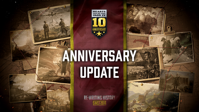 Dev Diary | HOI IV-X Anniversary Update