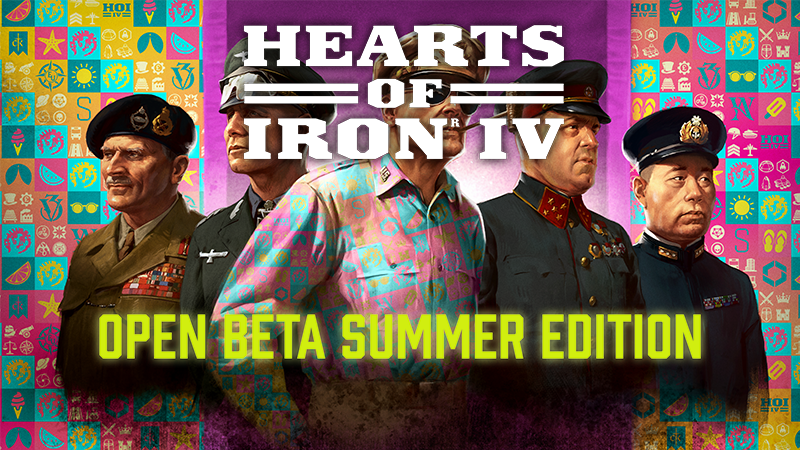 HOI IV: Открытая летняя бета-версия