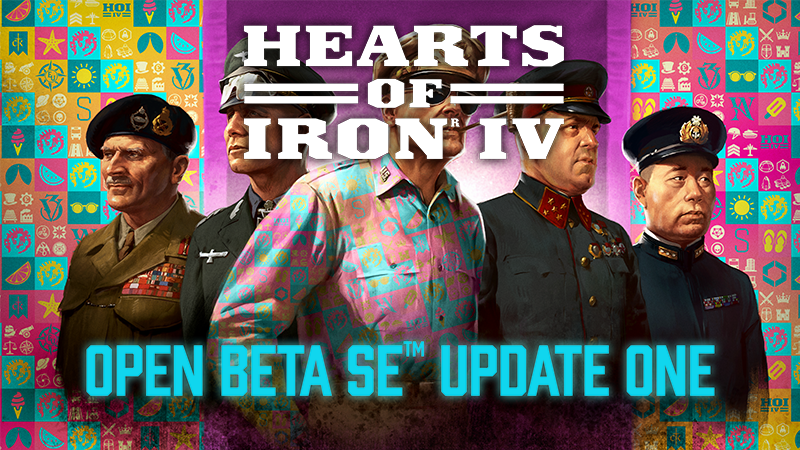 HOI IV: Открытое бета-обновление SE™ 1